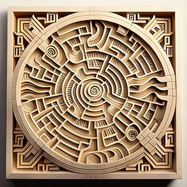 3D model labyrinth (STL)